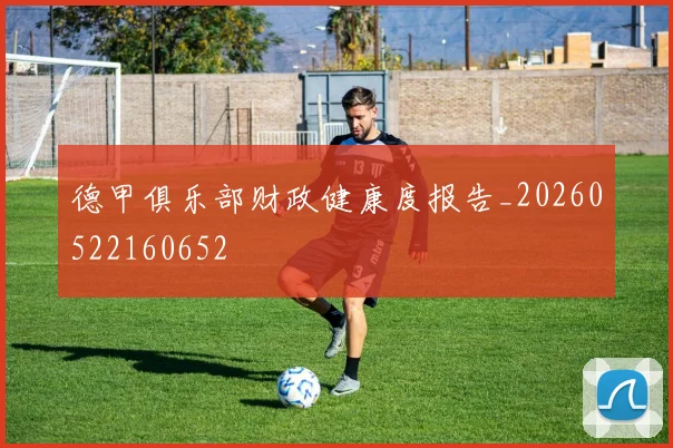 德甲俱乐部财政健康度报告_20260522160652